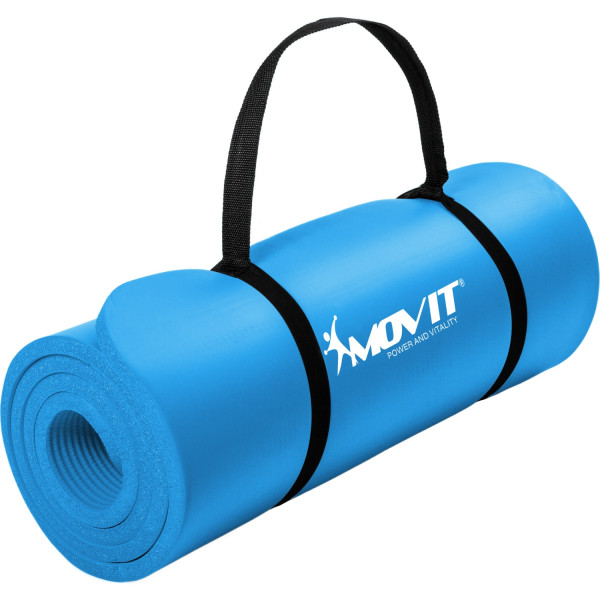 MOVIT® Gymnastikmatte, 183x60x1,0 cm, Yogamatte, Himmelblau