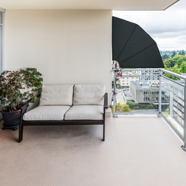 STILISTA® Balkon Sichtschutz 140x140 beige