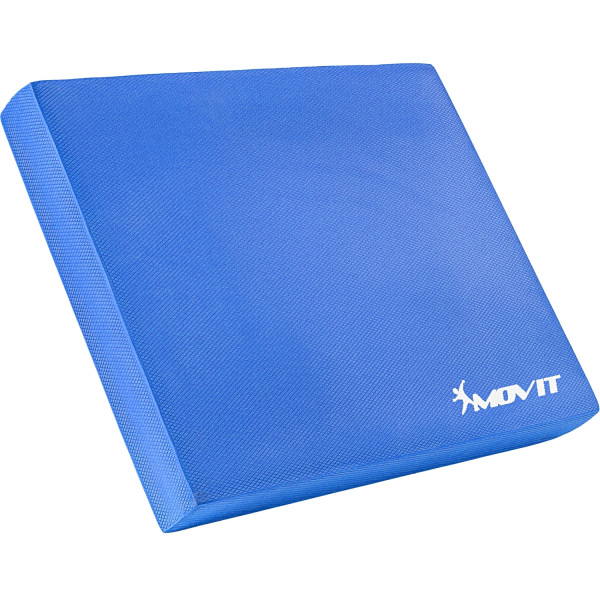 MOVIT® Balance Pad Sitzkissen blau mit Gymnastikband