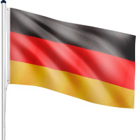 FLAGMASTER® Aluminium Fahnenmast Deutschland 6,50 Meter
