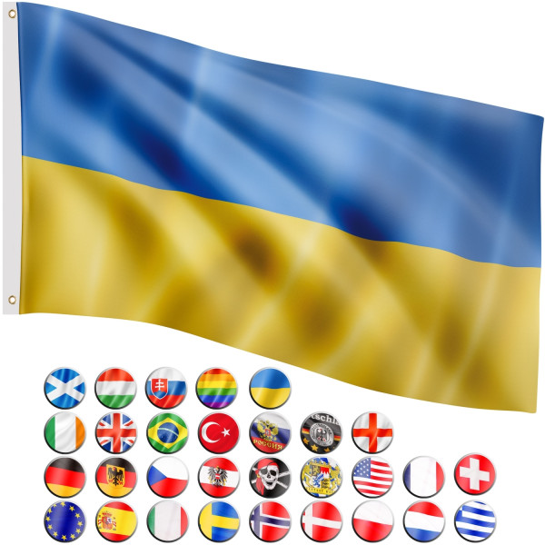 FLAGMASTER® Fahne Ukraine Flagge