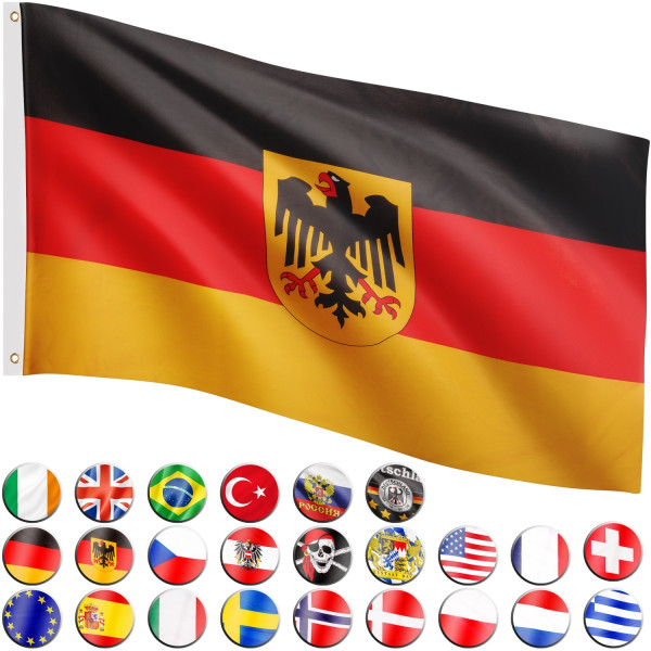FLAGMASTER® Fahne Deutschland Adler Flagge