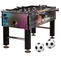 GAMES PLANET® Profi Tischfussball "Leeds", cyber