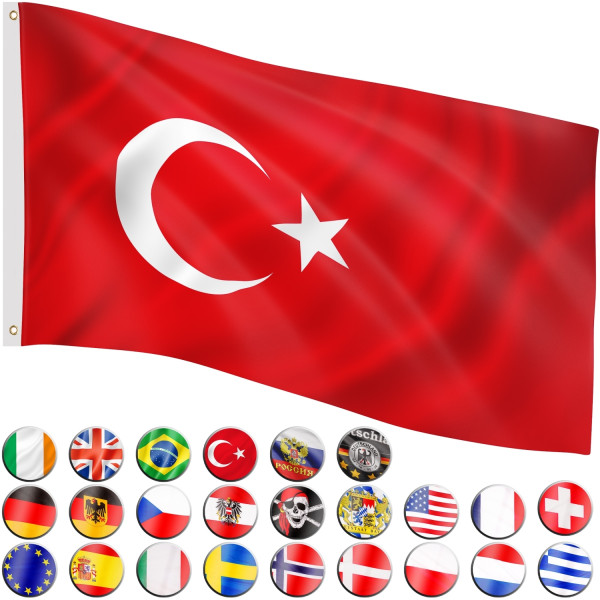 FLAGMASTER® Fahne Türkei Flagge
