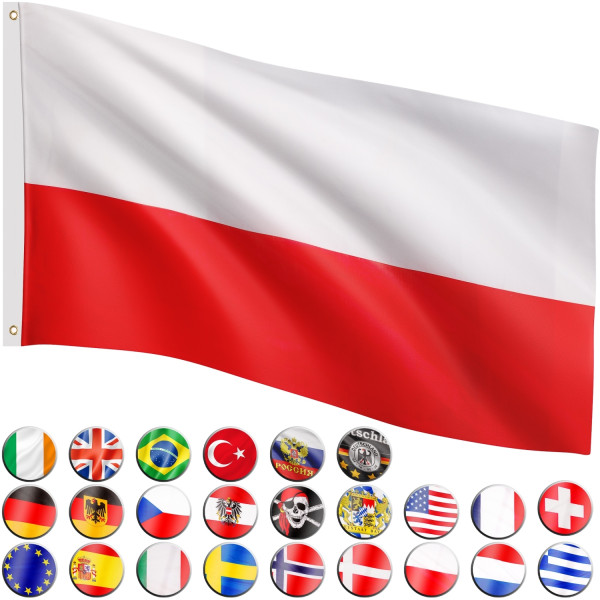 FLAGMASTER® Fahne Polen Flagge