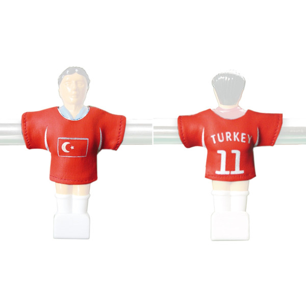 Kicker-Trikot Tischfussball Zubehör, Trikot-Set Türkei