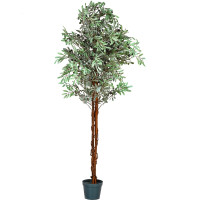 PLANTASIA® Olivenbaum, Kunstbaum, Kunstpflanze, 180cm