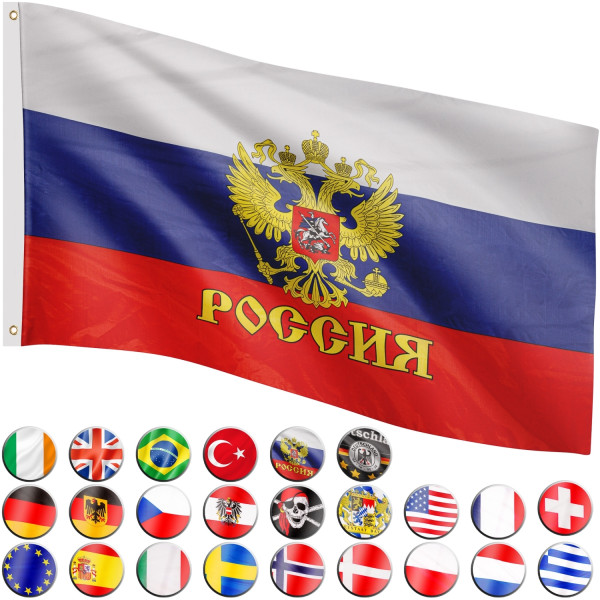 FLAGMASTER® Fahne Russland Flagge