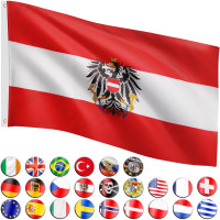 FLAGMASTER® Fahne Österreich Flagge