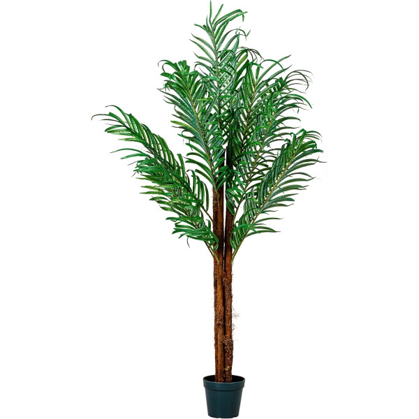 PLANTASIA® Kokospalme, Kunstpalme, Kunstpflanze, 160cm