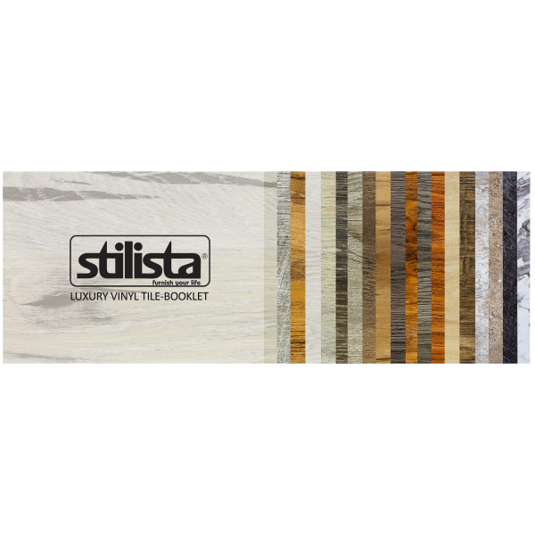 STILISTA® Vinyl Laminat Farbpalette Holz- und Steindekore